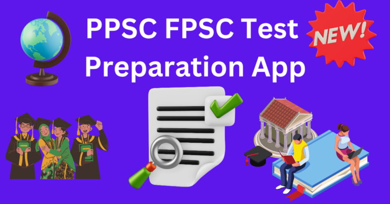 PPSC FPSC Test Preparation App